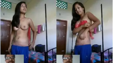 Agent during porn audition via video call coaxes Indian girl to undress