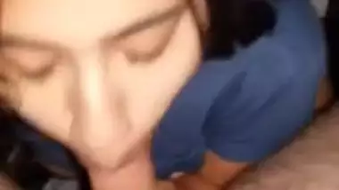 Extremely Beautiful Girl Sucking Her Boyfriend’s Dick