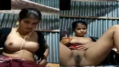 Bengali slum wife getting naughty on cam