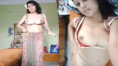 Sexy girl shows boobs and pussy